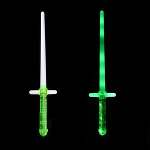 Espada láser <span class=keywords><strong>LED</strong></span> para niños, varita mágica iluminada, juguete cruzado intermitente largo electrónico para niños, ¡Idea de regalo mágica! - Product Image 4