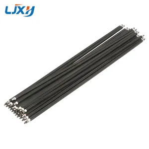 LJXH T6*6mm Square Shape Heating Tube Flexible Straight Type High Temperature Tubular Heater Pipe 230V 570~660W Electric Element