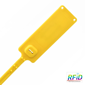 Scellés en plastique RFID UHF haute sécurité anti-effraction, étiquettes numérotées auto-bloquantes à serrage progressif pour la logistique, les camions, les entrepôts et l'expédition - Product Image 4