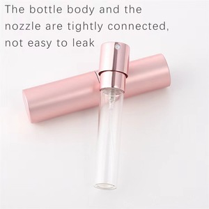 Oferta Especial: Botellas de Spray con Diseño Retorcido de 8ml y 10ml, Exterior de Aluminio e Interior de Vidrio para Perfume - Product Image 6