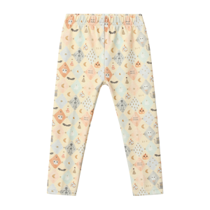 Pantalones de Algodón Suave para Niños, Pantalones de Estar por Casa para Niñas, Pijamas Estampados, Leggings Florales para Bebés - Product Image 1