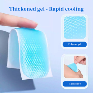 Cerotto in Gel Rinfrescante Personalizzato QFSN Certificato ISO con 2 Anni di Durata per Alleviare Febbre e Mal di Testa - Product Image 5