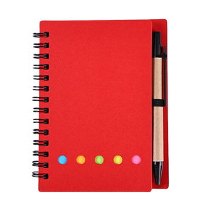 Khuyến mại máy tính xách tay màu đen với chủ bút lót trang Kraft Giấy bìa máy tính xách tay tùy chỉnh máy tính xách tay xoắn ốc - Product Image 3