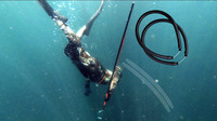 Top 2025 Harpons à main en aluminium pour la plongée sous-marine et la pêche au lance-pierre, Lance-pierre hawaïen 150 cm, Outils et accessoires de pêche