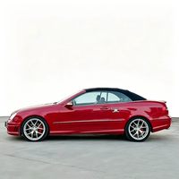 Kit carrosserie adapté pour Mercedes-Benz CLK-Class (W209) 2022-2009, mise à niveau CLK55 : pare-chocs avant, pare-chocs arrière, calandre.