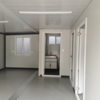 Maisons conteneurs préfabriquées de luxe de 3 chambres à coucher de 40 pieds Maison conteneur extensible avec salle de bain complète