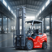 Forklift Listrik Mini Liftron CPD30 untuk Tugas Mengarahkan Aliran Kargo dan Alokasi Barang