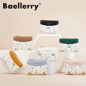 กระเป๋าใส่เหรียญขนาดเล็กสำหรับผู้หญิง Baellerry ลายสัตว์ กระเป๋าซิป ใช้ได้ทุกวัน - Product Image 4