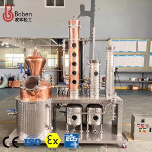 Boben 200L Alcohol Vodka <span class=keywords><strong>Gin</strong></span> Brandy Whisky Ron Micro Destilación Máquina Destilería Equipo - Product Image 4