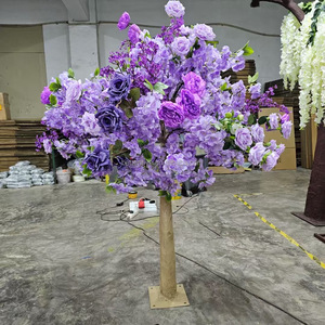 人工桜の木結婚式のセンターピース結婚式のステージの装飾イベントの装飾のための花桜の背景 - Product Image 5