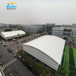 Hiện đại không thấm nước pvdf vải mái kiến trúc Lều bóng rổ Tòa Án bóng râm cho nhà để xe đổ ứng dụng - Product Image 3