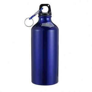Bouteille d'eau en aluminium 500 ml avec logo personnalisé, anti-fuite, pour le camping en plein air, l'escalade, bouteilles en métal à paroi simple, bouteille à boisson en aluminium - Product Image 2