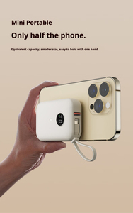 พาวเวอร์<span class=keywords><strong>แบ</strong></span>งค์ขนาดเล็ก10000mAh 2025ชาร์จเร็ว - Product Image 2