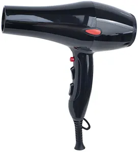 Turbo secador de cabelo profissional, 1800-2100w hotel alta velocidade longa duração motor ac