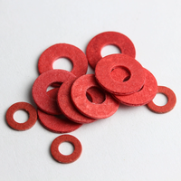 Kit de rondelles plates en fibre de papier d'acier rouge rondelle d'isolation assortie M2 M3 M4 M5 M6 M7 M8 tailles rondelles
