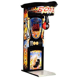 Machine à Poing Électrique Commerciale <span class=keywords><strong>Rocky</strong></span> Boxer, Équipement de Boxe Jaune Kalkomat King Punch - Product Image 1