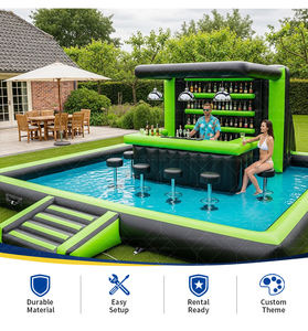 Bar de <span class=keywords><strong>piscine</strong></span> <span class=keywords><strong>gonflable</strong></span> flottant en PVC écologique pour adultes et enfants, idéal pour les jeux de fête et le plaisir Airfunpro - Product Image 6