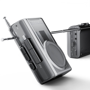Reproductor de Casetes Mini Vintage de Alta Calidad OEM de Fábrica, Radio AM/FM Portátil, Walkman, Grabadoras de Casetes - Product Image 5