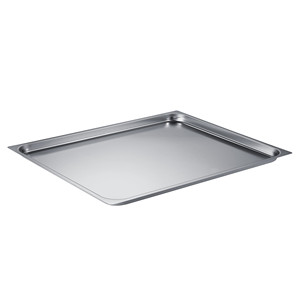 ถาดอบสแตนเลส GN 2/1 65 × 53 × 2 ซม., 2600 กรัม, ฐานแบน อิน็อกซ์ อิน็อกซ์ มาเซล - Product Image 1