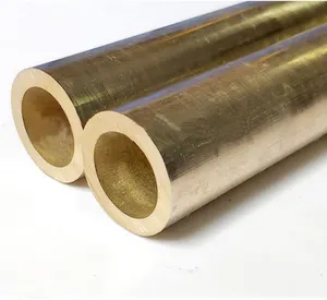 Hollow Copper Tube Thin Wall Copper Tube H59 H62 Brass Thick Wall Copper Pipes