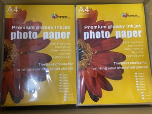 <span class=keywords><strong>Papier</strong></span> photo brillant simple face de qualité supérieure 260 <span class=keywords><strong>g</strong></span>/m², imperméable, pour impression photo professionnelle - Product Image 6