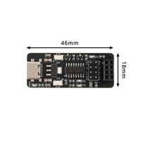 Placa Adaptadora ESP-01 ESP01S, Transmisión Inalámbrica Transparente, Módulo ESP8266 de Puerto Serie a WiFi, Descargador, Interfaz USB Tipo-C