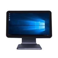Распродажа, 15,6 ''двойной сенсорный экран Windows Android кассовый аппарат все в одном Pos-система кассовый аппарат для ресторана