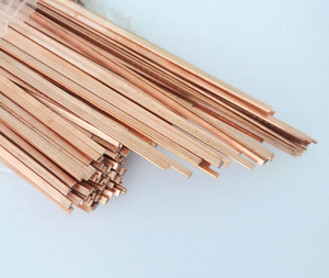 Batang las tembaga fosfor kulkas kulkas L201 BCuP-2Phosphor tembaga datar elektroda kawat tembaga - Product Image 5