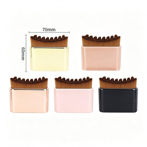 Pinceau applicateur de fond de teint corporel grande vague personnalisé MLM, multifonctionnel, pour autobronzant et maquillage, orthopédique - Product Image 4