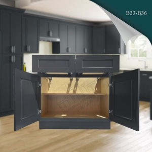 33 "/36" W X 34.5 "H X 24" D cassetto in legno armadio da <span class=keywords><strong>cucina</strong></span> americano armadi di stoccaggio modulare legno armadi moderni <span class=keywords><strong>per</strong></span> noi <span class=keywords><strong>cucina</strong></span> - Product Image 1
