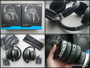 HD 4.40BT Tai nghe không dây Over-Ear âm nhạc Máy nghe nhạc âm thanh có thể gập lại BT Tai nghe chơi game không dây Headphone cho Sennheiser hd4.40bt - Product Image 4