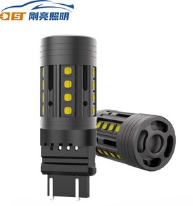Clignotant 28W 12V S4 pour ventilateur de refroidissement de voiture 20SMD sans Hyperflash 1156 1157 3156 3157 7440 7443 Canbus LED feu de freinage - Product Image 2