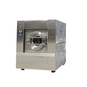 Çin tam otomatik çamaşır makinesi makine 100kg kapasiteli ağır sanayi çamaşır makinesi fiyat satılık