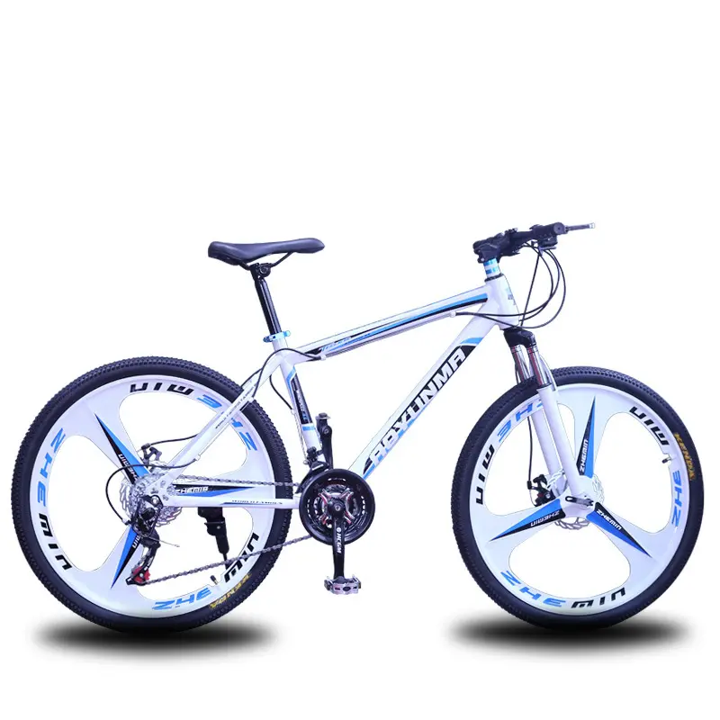 Bicyclettes tout-terrain 26 pouces pour étudiants adultes à vitesse variable pour vélos de montagne et vélos amortisseurs 24 pouces pour distribution
