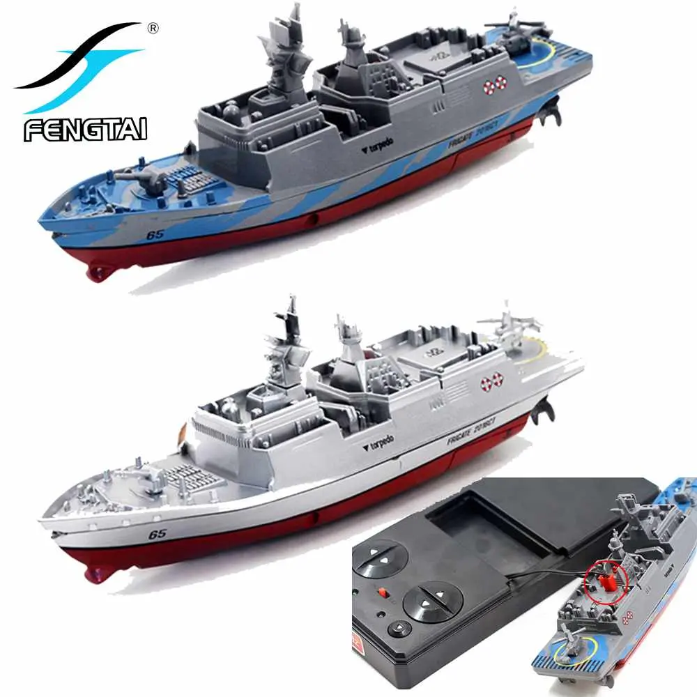 Drop Shipping Military RC Naval Ship Model Radio Remote Control Boat Speedboat Electric Indoor Water Kids Game aircraft carrier