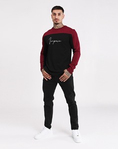 Camiseta Casual de Manga Larga a Rayas para Hombre con Bordado Imperio, Transpirable y de Corte Regular - Product Image 6