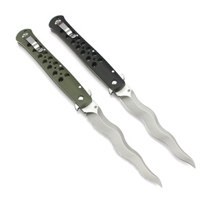 มีดพับอเนกประสงค์ CS TI-Tite6 Bent Snake สแตนเลสสตีล ด้ามไนลอน 205 มม. ปรับแต่งได้ตามต้องการ OEM สำหรับตั้งแคมป์ พกพาสะดวก - Product Image 2