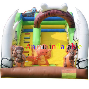 Château gonflable à thème biscuits, favori des enfants, avec toboggan inclus, taille personnalisable. - Product Image 5