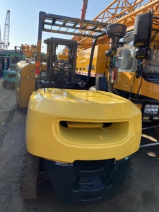 Precio de fábrica, carretilla elevadora usada de 5 toneladas, carretilla elevadora japonesa original Komatsu, carretilla elevadora diésel de 5 toneladas Fd50 - Product Image 2