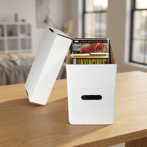 New Style Corrugated <b>Cardboard</b> Custom Printed OEM <b>Box</b> For Comic Books Collector <b>Storage</b> - Product Image 1