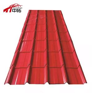하이 퀄리티 내진 내구성 미리 칠한 강철 지붕 시트 철 시트 루핑 아연 도금 골판지 - Product Image 2