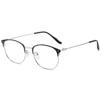 Nouvelles lunettes anti-lumière bleue pour femmes, monture carrée, effet amincissant, verres plats photochromiques, look haut de gamme, populaires en ligne