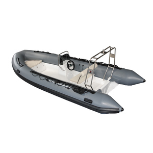 Yate de Lujo RIB-520A con Certificación CE, Barco Inflable de Fibra de Vidrio Económico para Pesca, Rescate, Turismo y Patrulla - Product Image 3