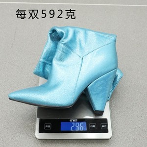 Bottes pour femmes, grandes tailles 34-48, couleur bleue sexy, bottes d'hiver de luxe à hauteur de genou - Product Image 6