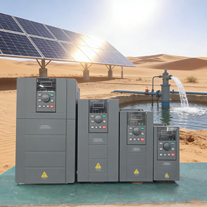 Goldbell Off Grid ระบบไฮบริดพลังงานแสงอาทิตย์ 3 เฟส 1.5Kw 2.2Kw 4Kw 5.5Kw 7.5Kw 10Kw 15Kw 50Hz ถึง 60Hz ความถี่ต่ำ Vfd G580M-G/P แบบคู่ - Product Image 3
