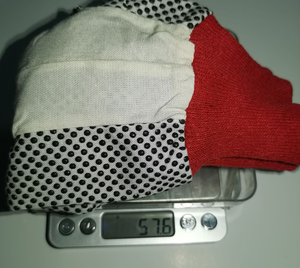 Guantes DE TRABAJO punteados de PVC negro con forro de lona de algodón para la industria - Product Image 4