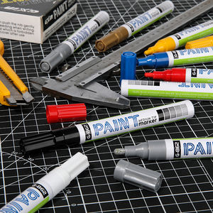 Gxin G-862A Groothandel Sneldrogende Verf Marker Set 8 Normale Kleuren Acryl Draagbare Tip Olie Gebaseerde Verf Pen Voor Writintg - Product Image 5