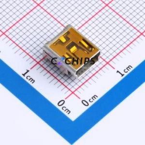 GT-USB-2207 USB Connector SMD Connector ( Connector Type: Mini-B )( Protocol Standard: USB 2.0 )( Gender: Female ) - Product Image 1