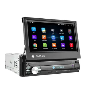 Xuchu 1+16/2+32 1 Din Android 10 Car Radio Autoradio 7" Retractable Touch Screen GPS Wifi BT FM RDS AUX Stereo Auto Radio