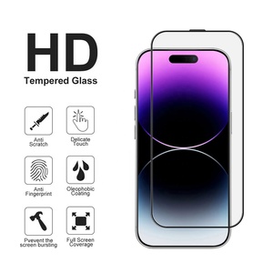 Protection d'écran en verre 3D HD <span class=keywords><strong>Zero</strong></span> Mistake Installation Frame pour iPhone 17 16 15 Pro Max Plus, clarté Retina - Product Image 2